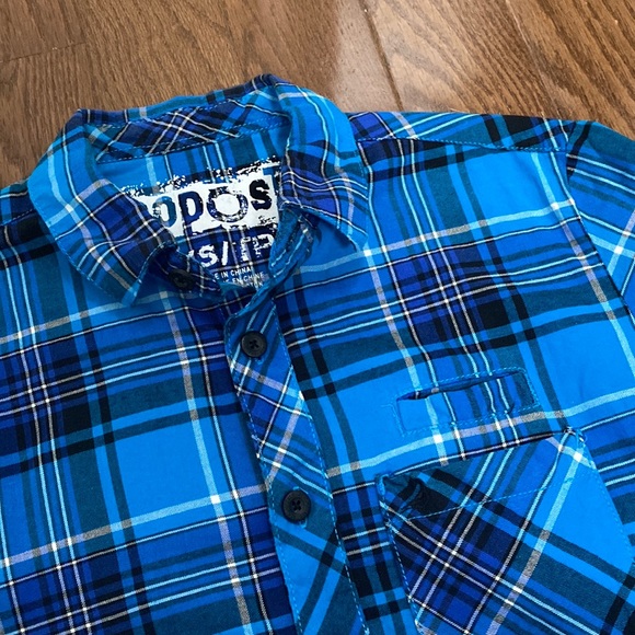 Aeropostale button down checkered shirt - Picture 2 of 7